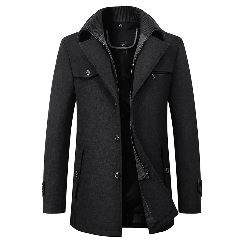 Winter Warm Thickened Men's Casual Jacket Fashion Coats MWT412249