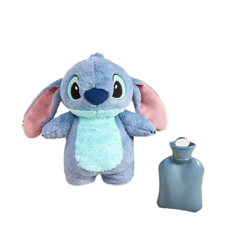 Anime Hobby Stitch Winter Extra Large Plush Hot Water Bottle Women's Home Water Filling Hand Warmer Gift for Girlfriend RSD506064