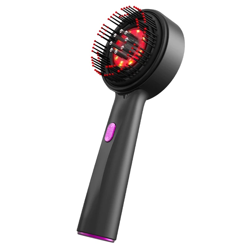 Electric Hair Regrowth Brush with Infrared Light Machine Acupoint Scalp Massage Anti-Hair Loss Exercise Hair Scrubber Combs NMSZ506250