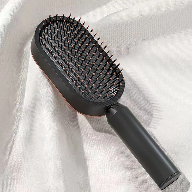 Massage Comb Hair Brush Self Cleaning Hair Brush for Women One-Key Quick Hair Comb 3D Air Cushion Hair Styling Tools Airbag Comb