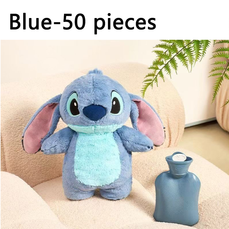 Anime Hobby Stitch Winter Extra Large Plush Hot Water Bottle Women's Home Water Filling Hand Warmer Gift for Girlfriend RSD506064