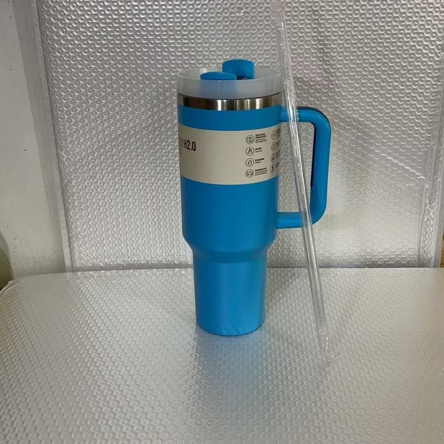 2025New Arrivals Thermal Coffee Cup with Straw Stainless Steel Vacuum Insulated Tumbler 40oz Thermal Iced Travel Cup for Outdoor