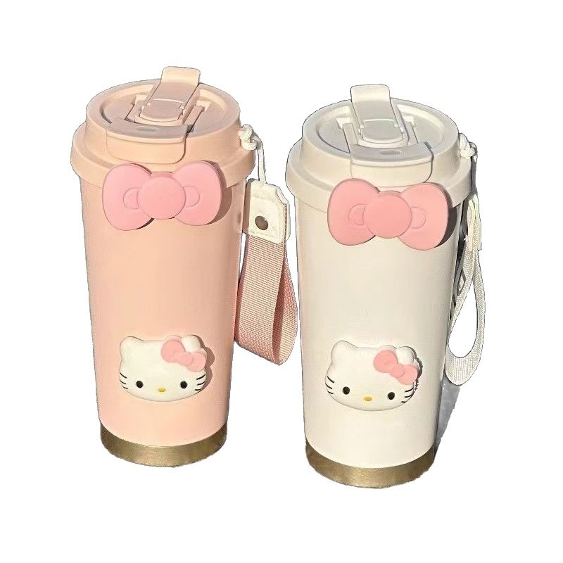 Water Cup Insulated Cup Girl New Cold Insulation Coffee Cup Stainless Steel