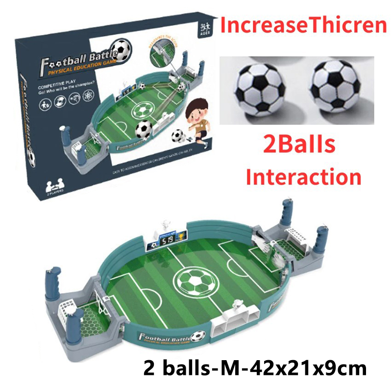 Soccer Table Football Board Game for Family Party Game Tabletop Play Ball Soccer Toys Portable Sport Outdoor Toy Gift for Kids ZMZQ213806