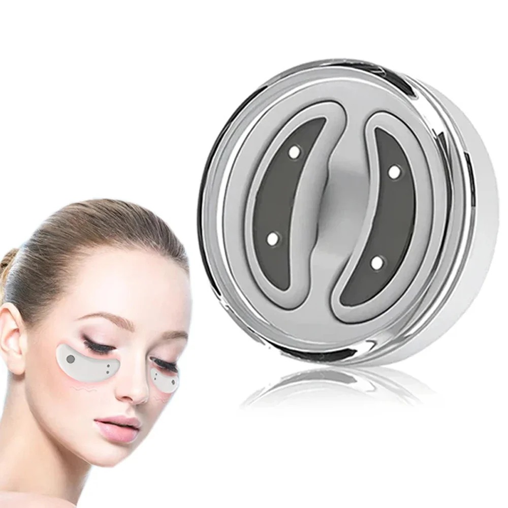 EMS Micro-current Led Red Light Eye Care Massage With Gel Patch For Treatment Under Eye Wrinkle Improvement Dark Circles Removal Eye Lines MRY503280