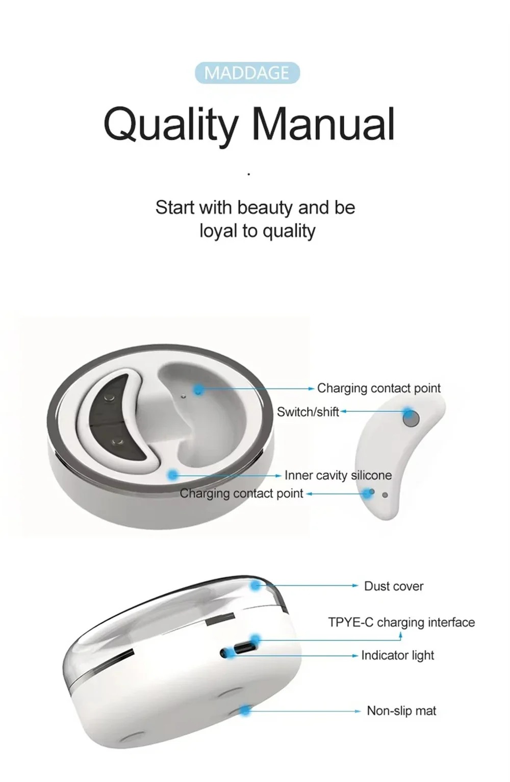 EMS Micro-current Led Red Light Eye Care Massage With Gel Patch For Treatment Under Eye Wrinkle Improvement Dark Circles Removal Eye Lines MRY503280