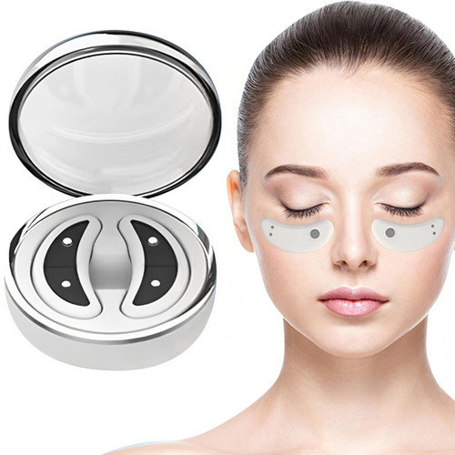 EMS Micro-current Led Red Light Eye Care Massage With Gel Patch For Treatment Under Eye Wrinkle Improvement Dark Circles Removal Eye Lines MRY503280