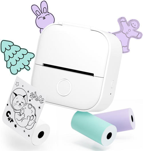 Customizable Portable Mini Wireless Thermal Pocket Printer Self-adhesive Stickers DYJ401122