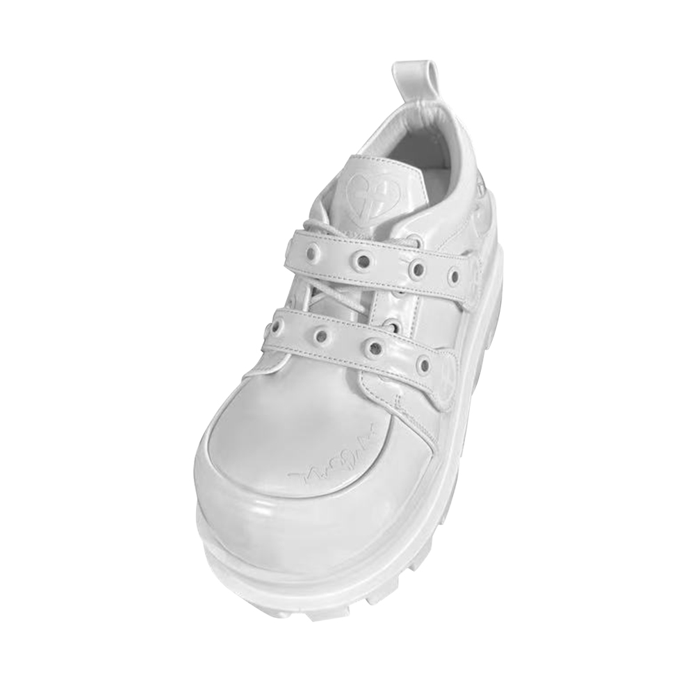 Telepathy GURURU original punk water injection heart cross macaron subculture thick shoes