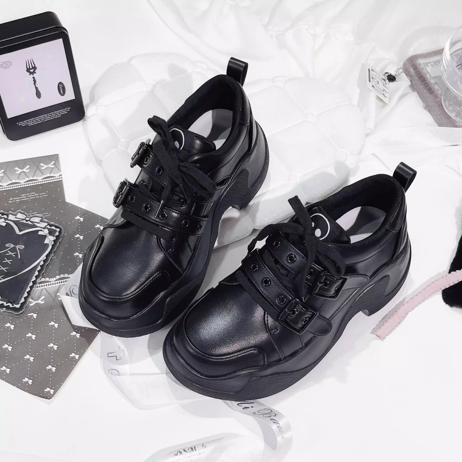 Overdrive Skull GURURU Original y2k Subculture Landmine Sneakers