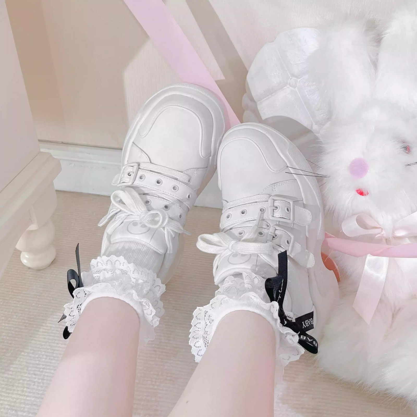 Overdrive Skull GURURU Original y2k Subculture Landmine Sneakers