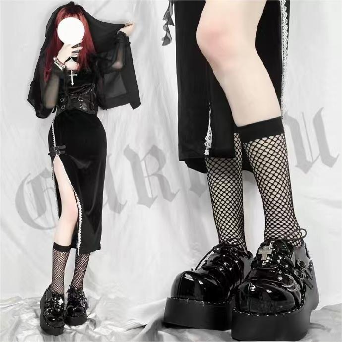 GURURU Original Lolita Y2K Subculture Punk Chunky Platform Shoes – Edgy, Stylish, and Comfortable