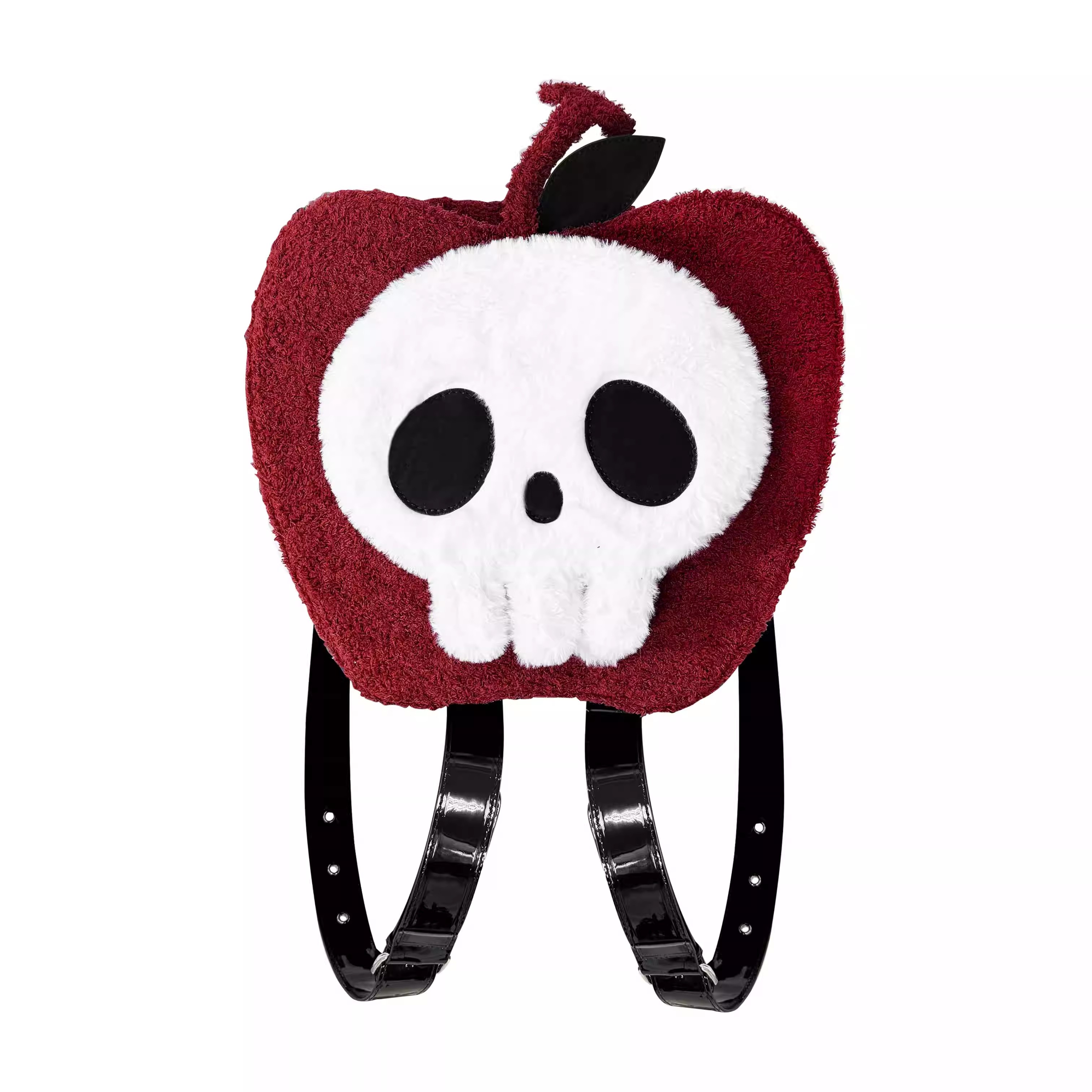 GURURU Apple Skull Backpack – Edgy, Spacious, and Uniquely Crafted