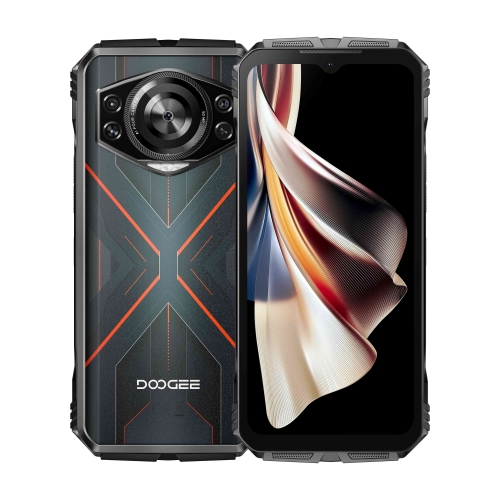 DOOGEE S Cyber - Black Red
