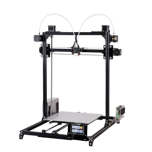 FLSUN_C Plus Touch Screen Dual Nozzle 3D Printer i3 Plus DIY Kit with Auto Leveling RepRap Desktop 3D Printing Heated Bed