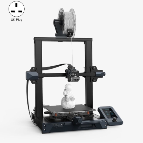 Creality Ender-3 S1 Automatic Leveling Dual Z-axis Synchronization 3D Printer, Plug:UK Plug