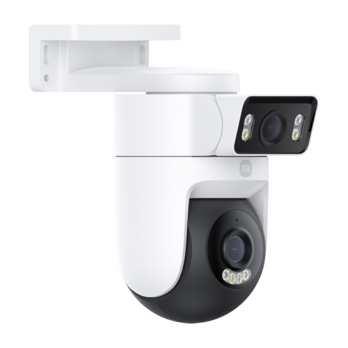 Xiaomi CW500 Dual Camera 8MP Outdoor IP66 Waterproof Support AI Detection Two-Way Voice WiFi Camera, US Plug(White)