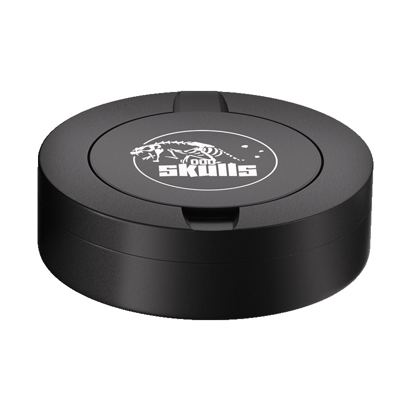 Black Metal Two-Tie Container Cans