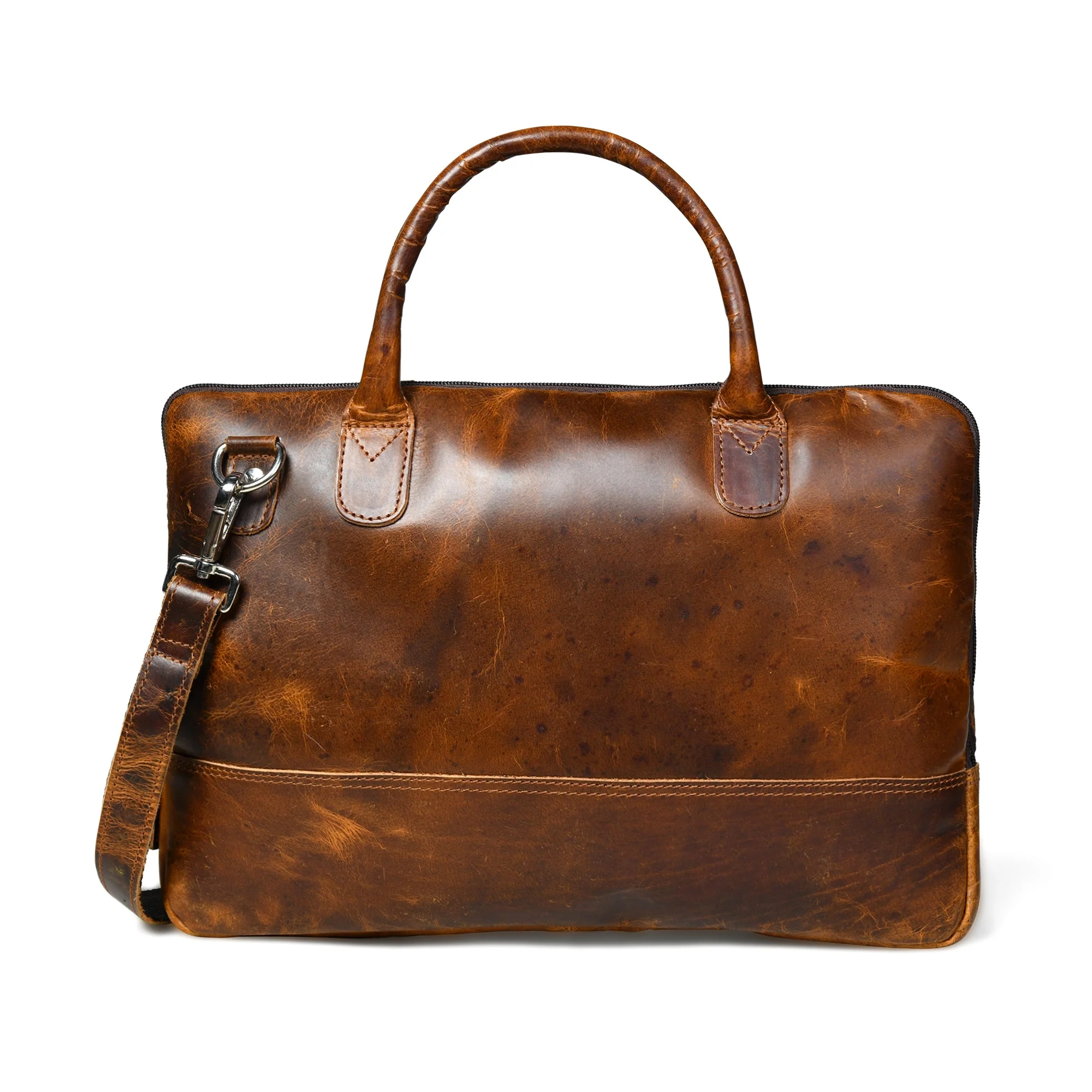 Modernist Leather Laptop Bag