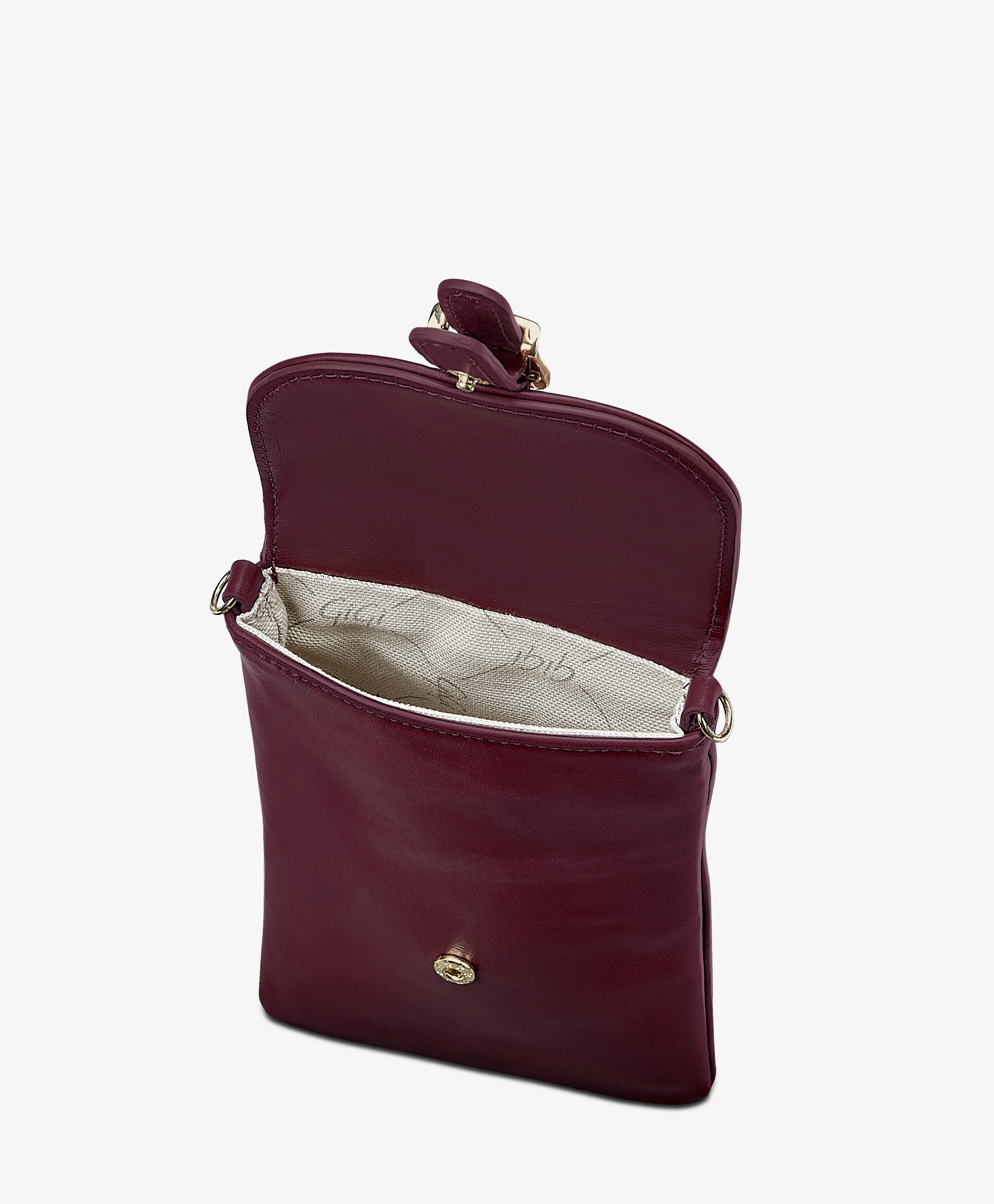 Emmie Phone Crossbody Red