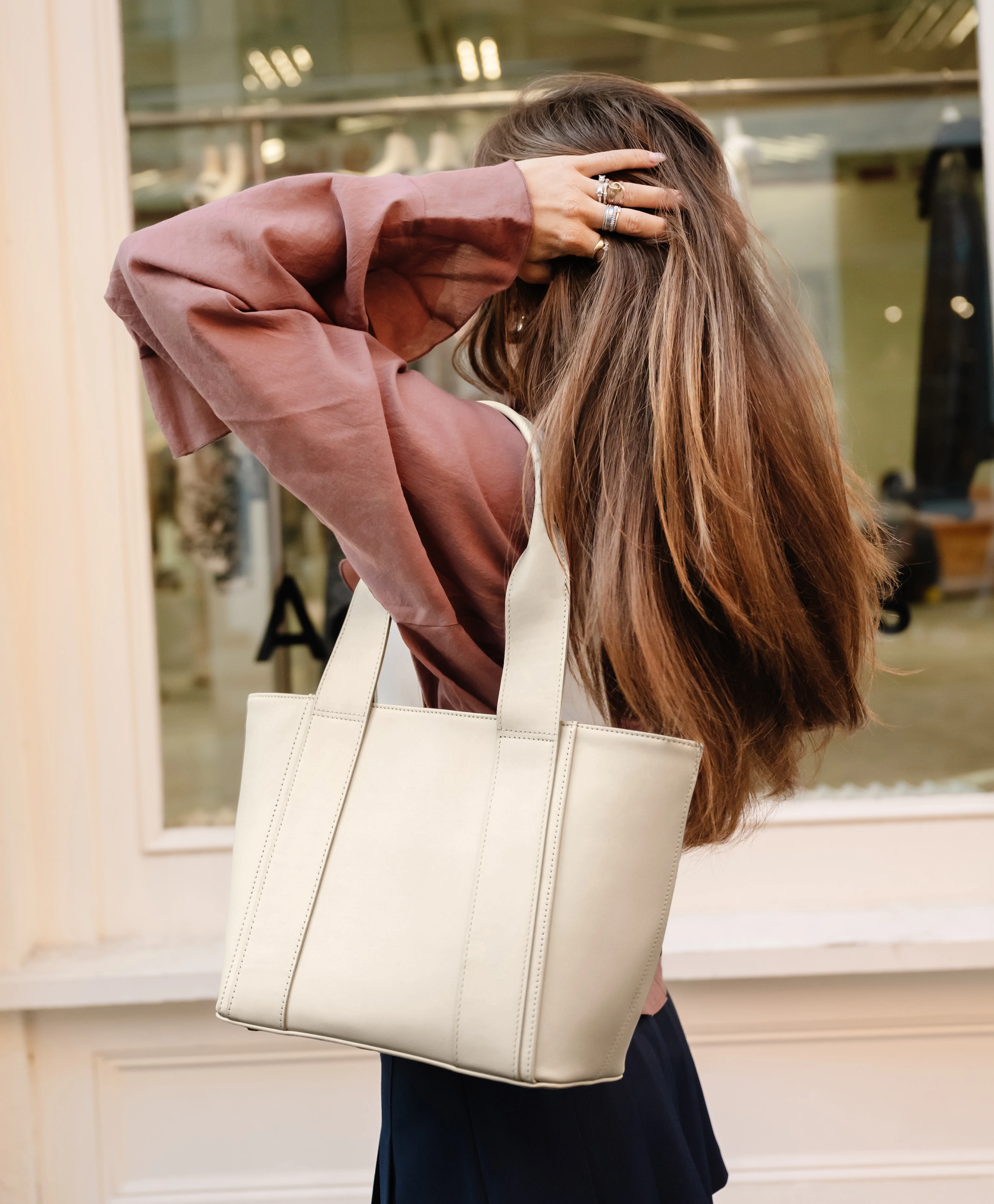 Bailey Tote White