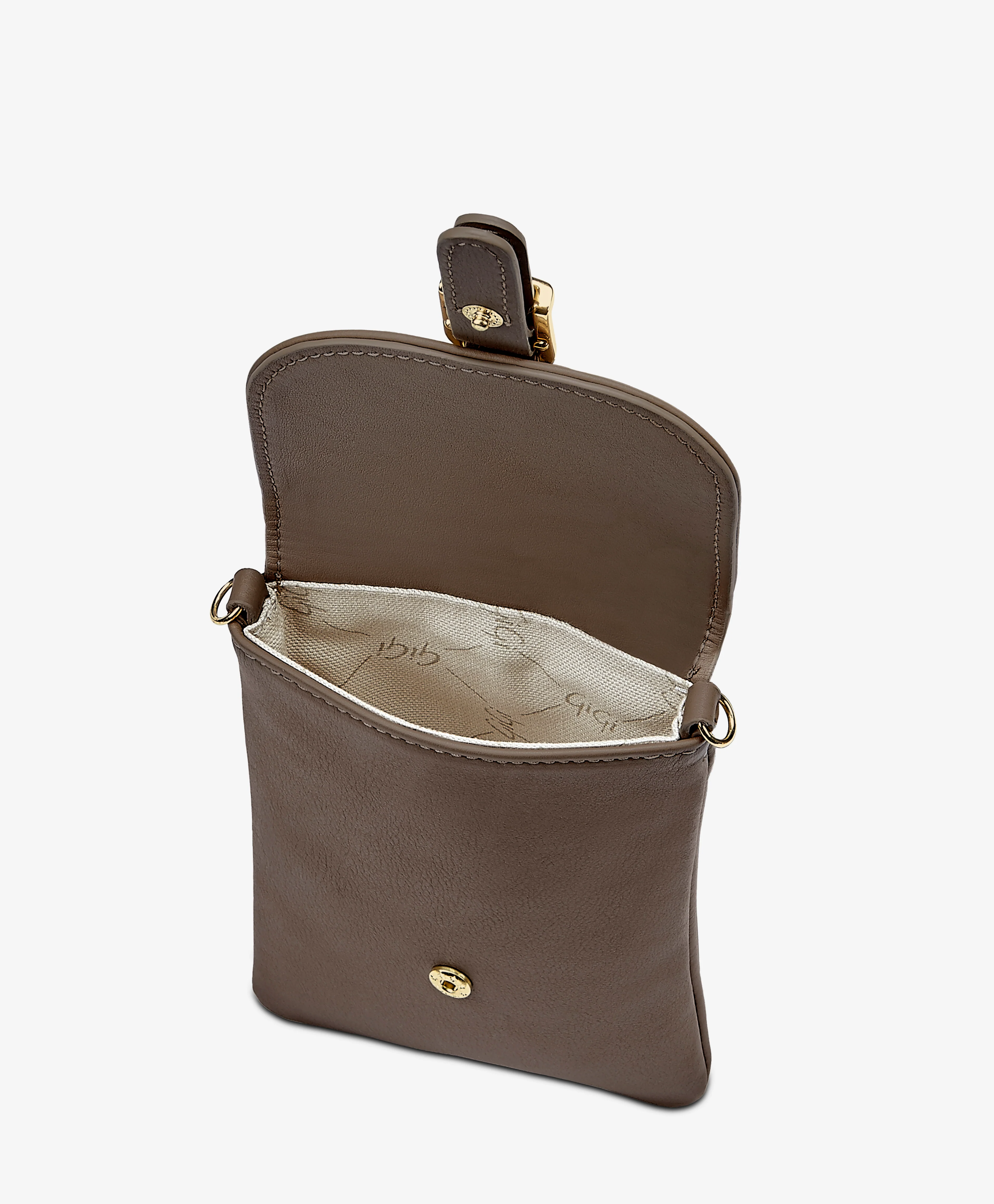 Emmie Phone Crossbody Khaki