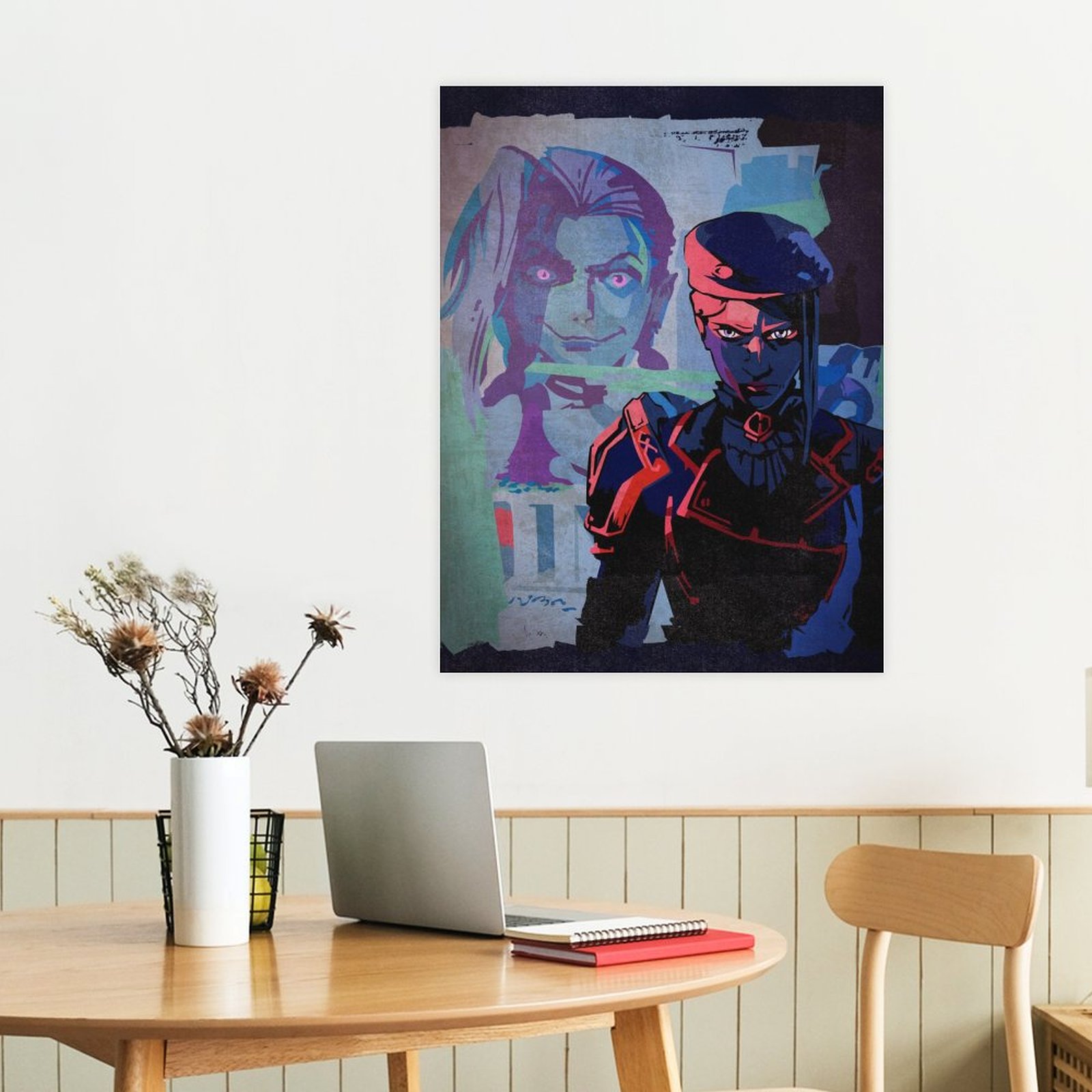 Jinx and Caitlyn Graffiti