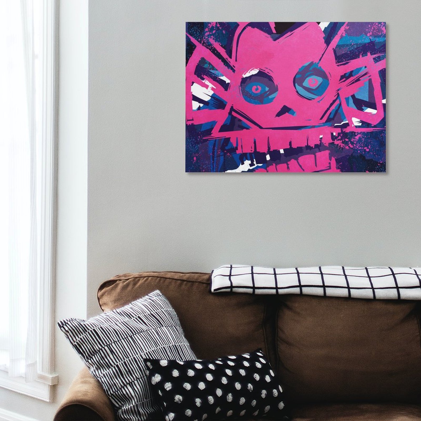 Monkey Overspray Graffiti