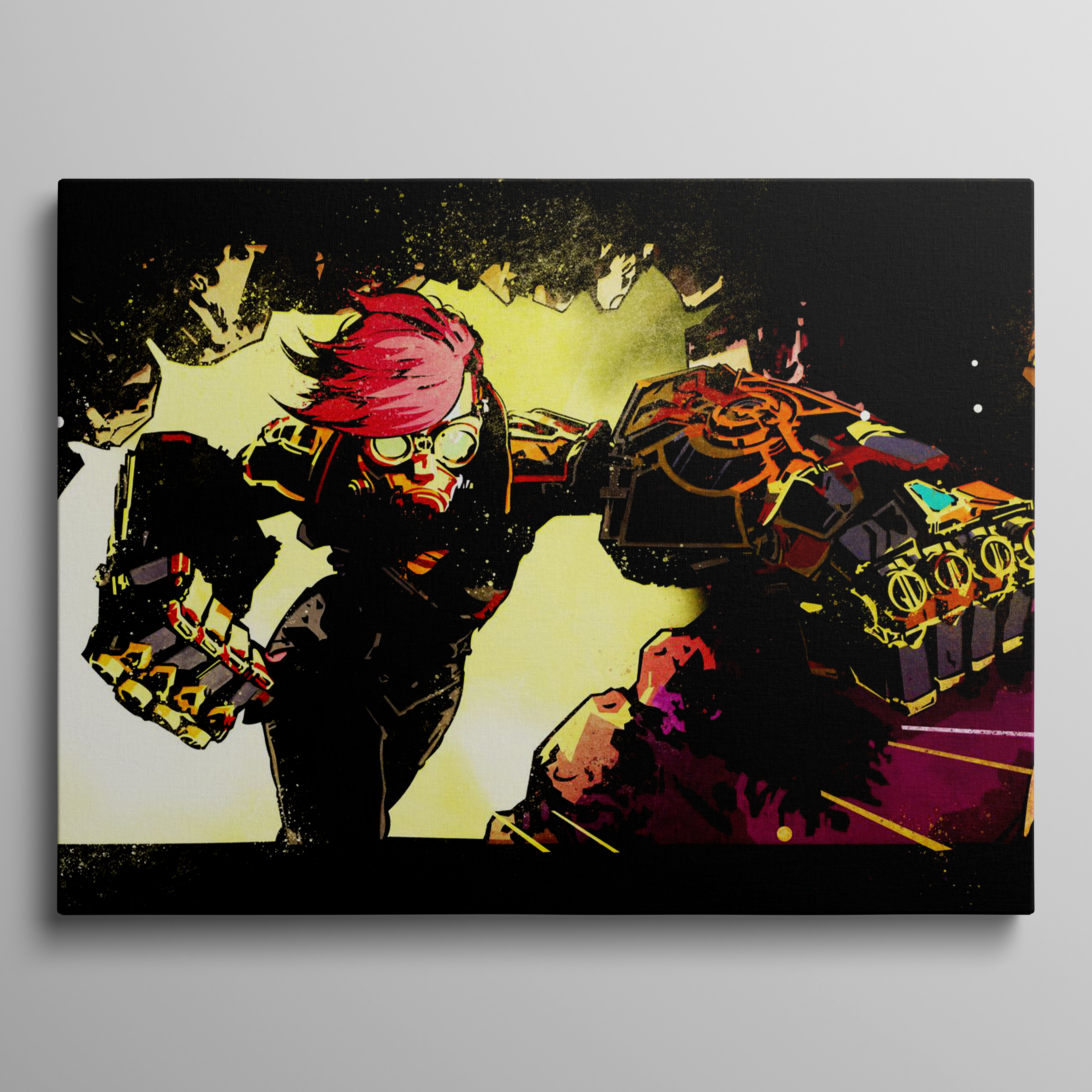 Through the Wall Graffiti