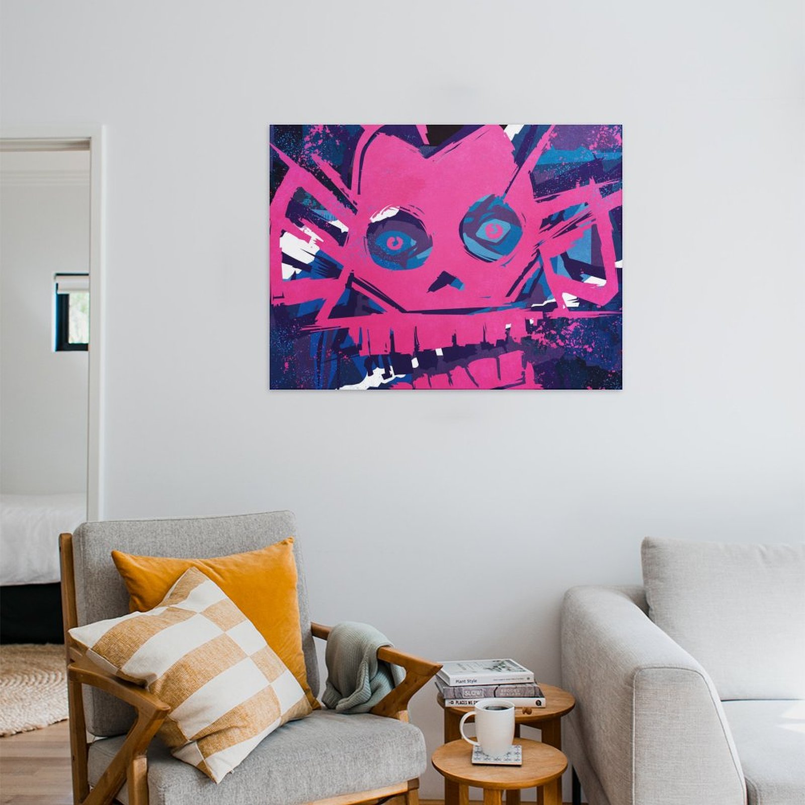 Monkey Overspray Graffiti