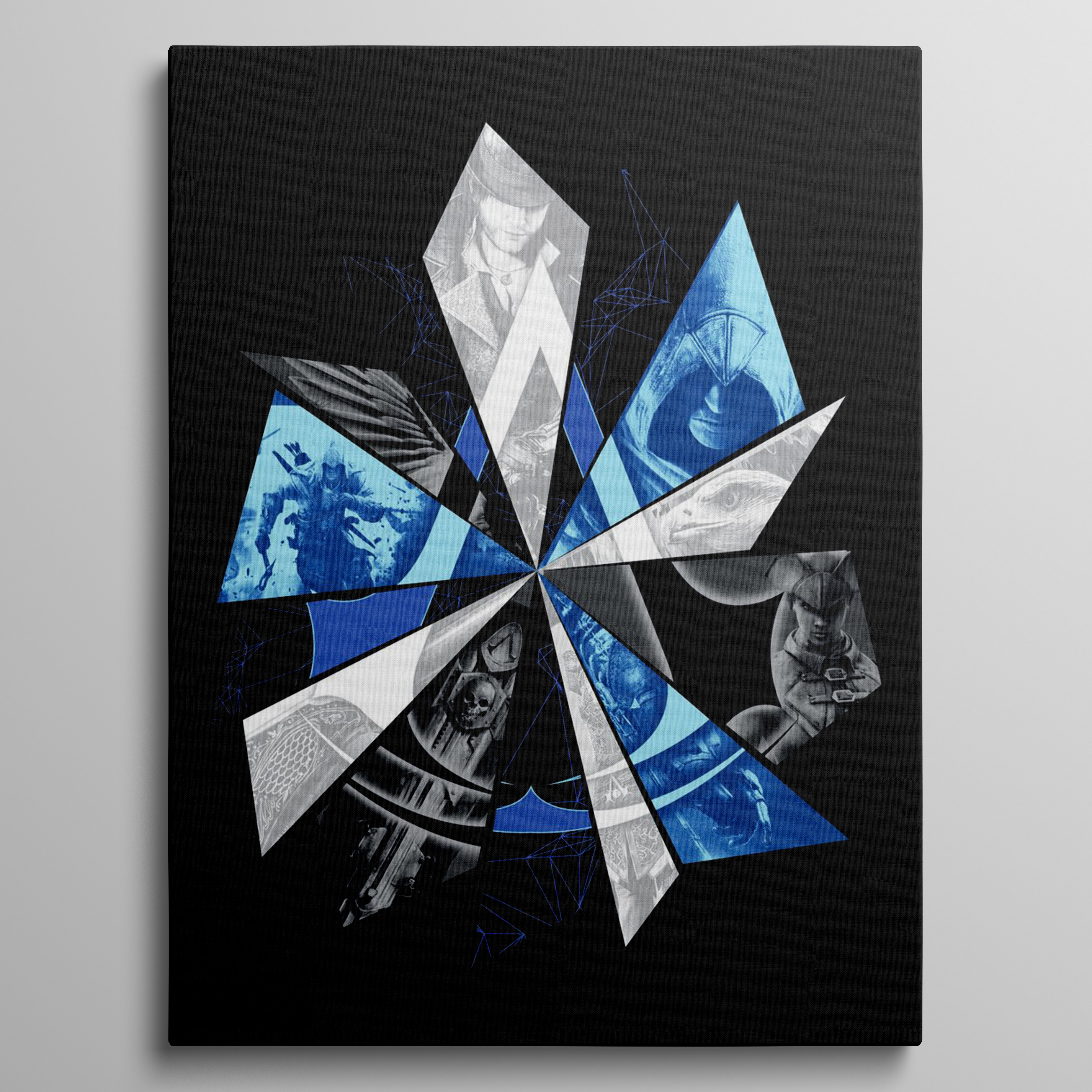 Blue Memory Fragments