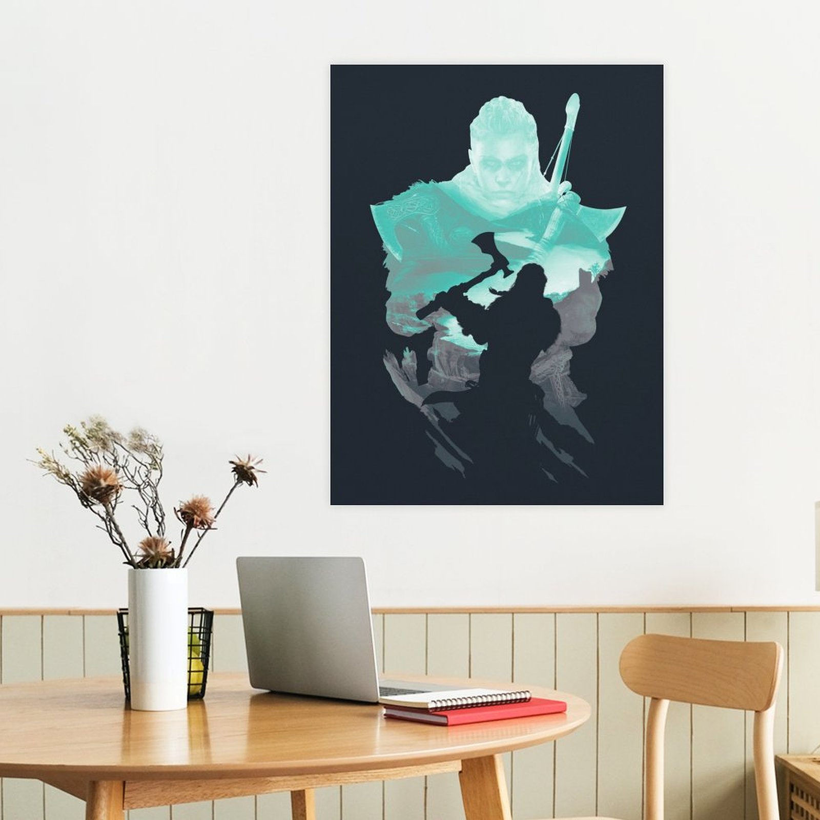 Female Viking Shadow