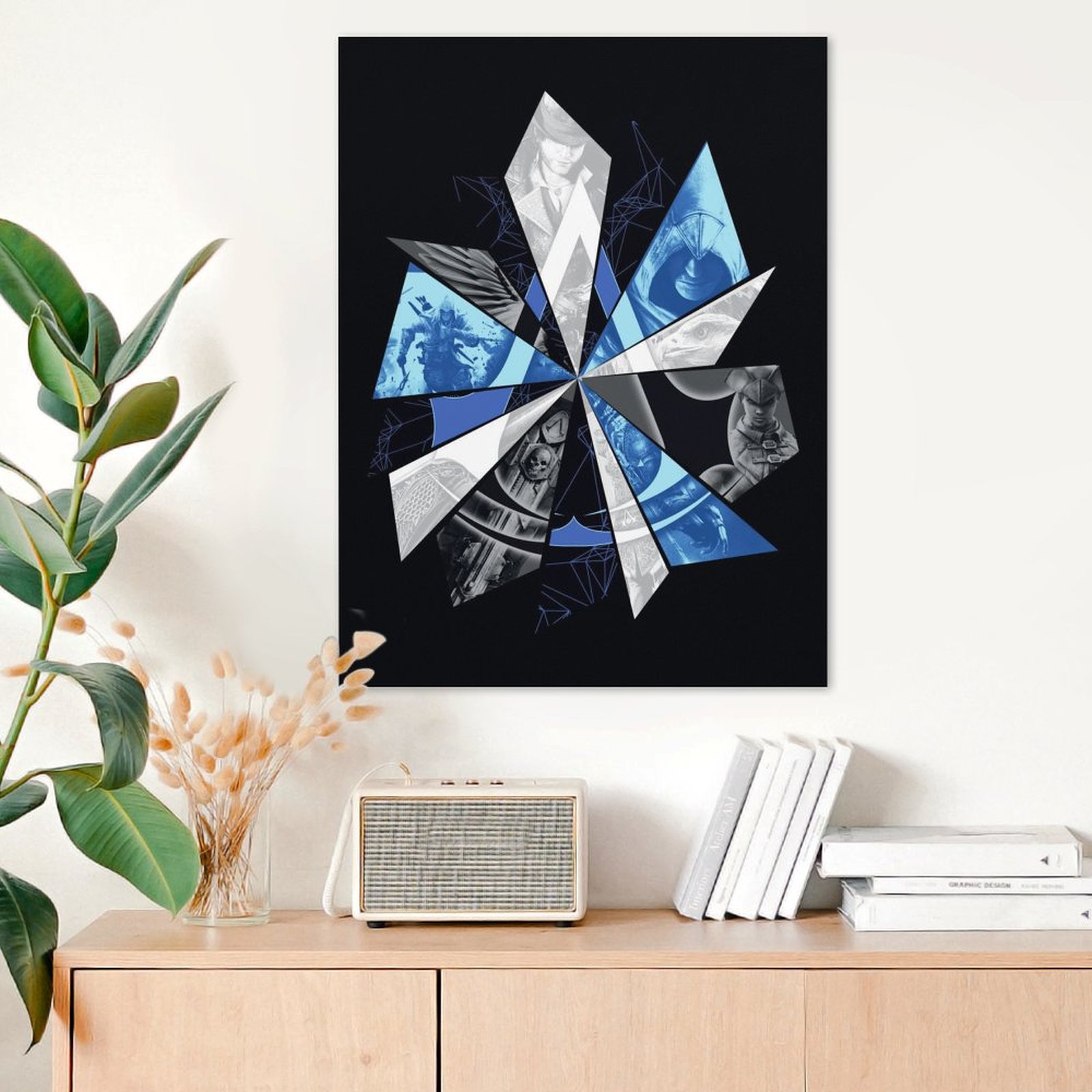 Blue Memory Fragments