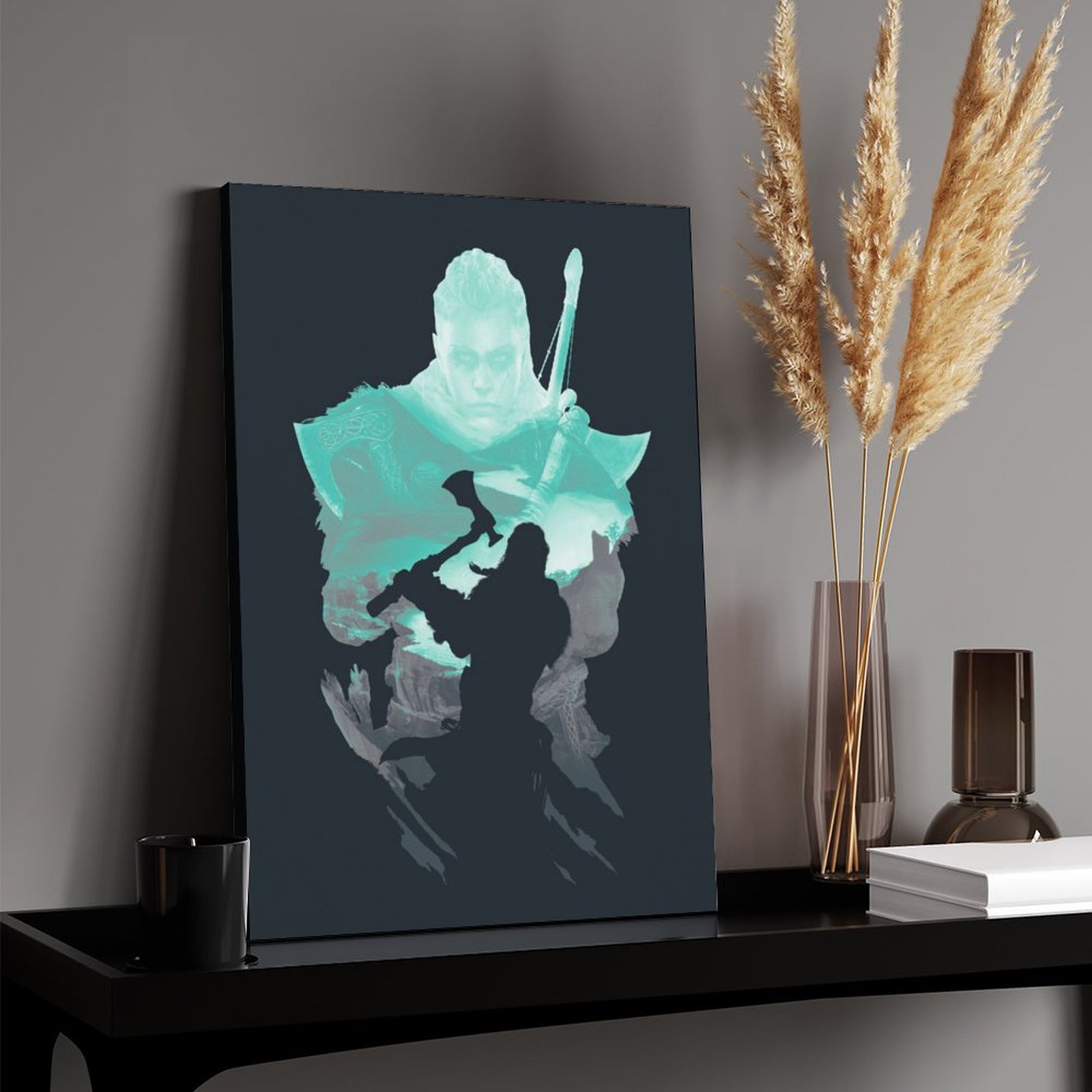 Female Viking Shadow