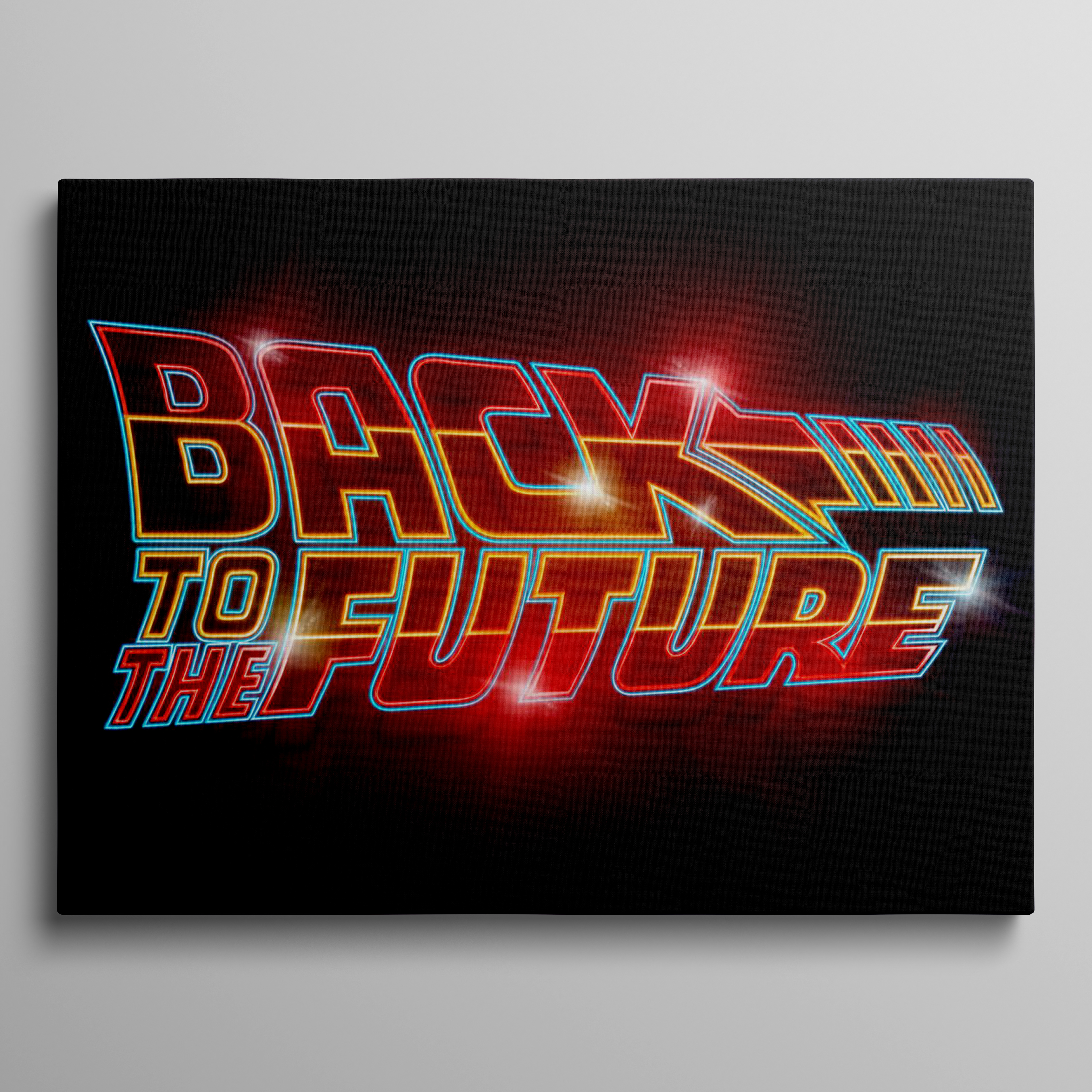Back to the future neon