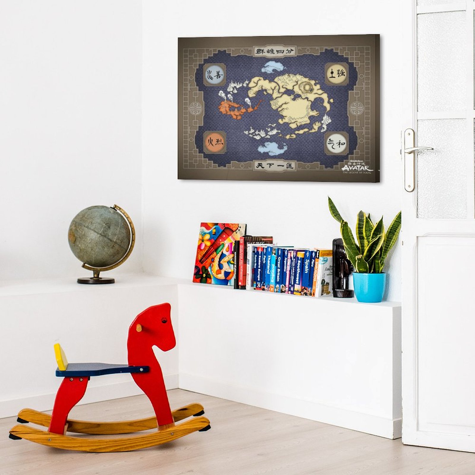 The Four Nations Map