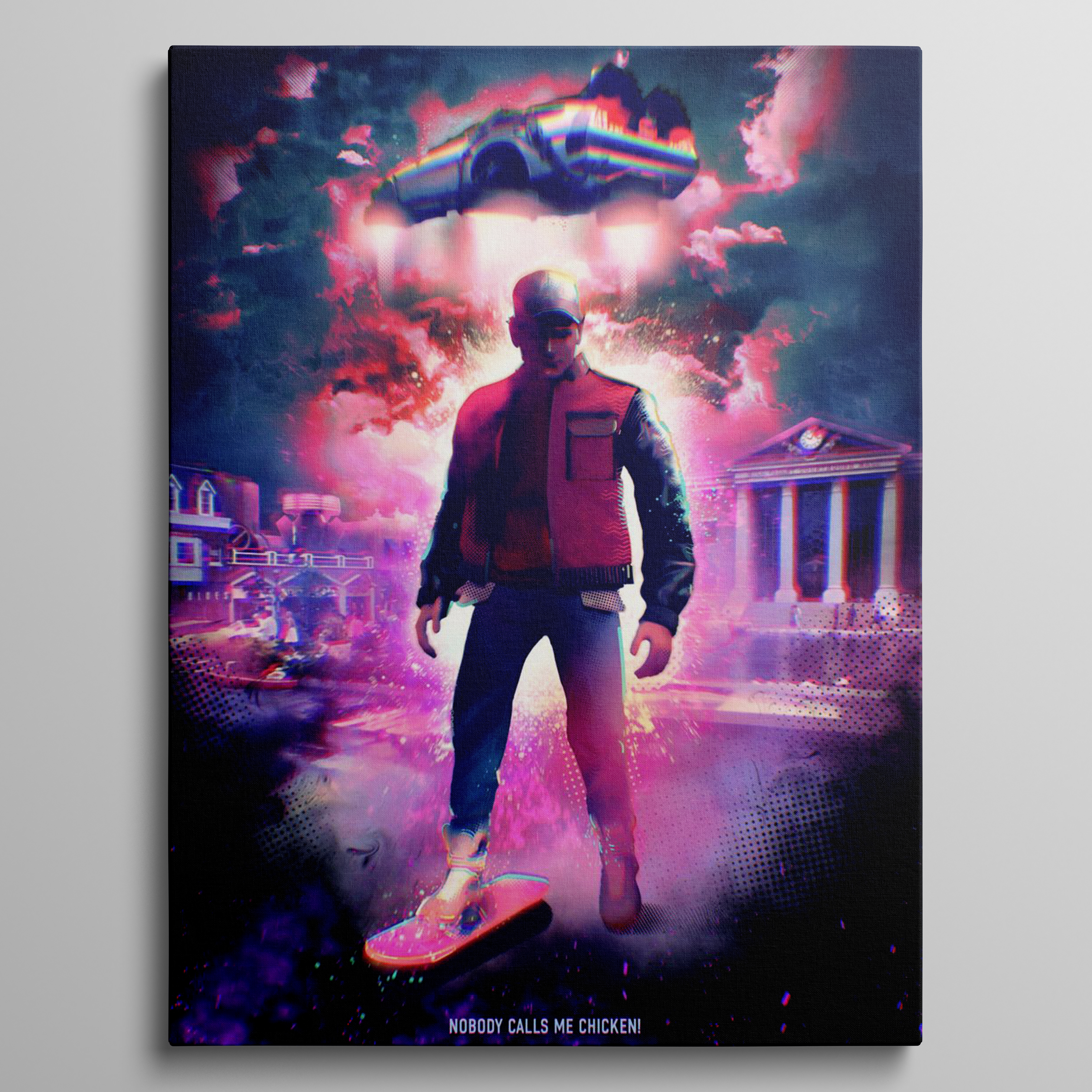 Nobody calls me chicken!