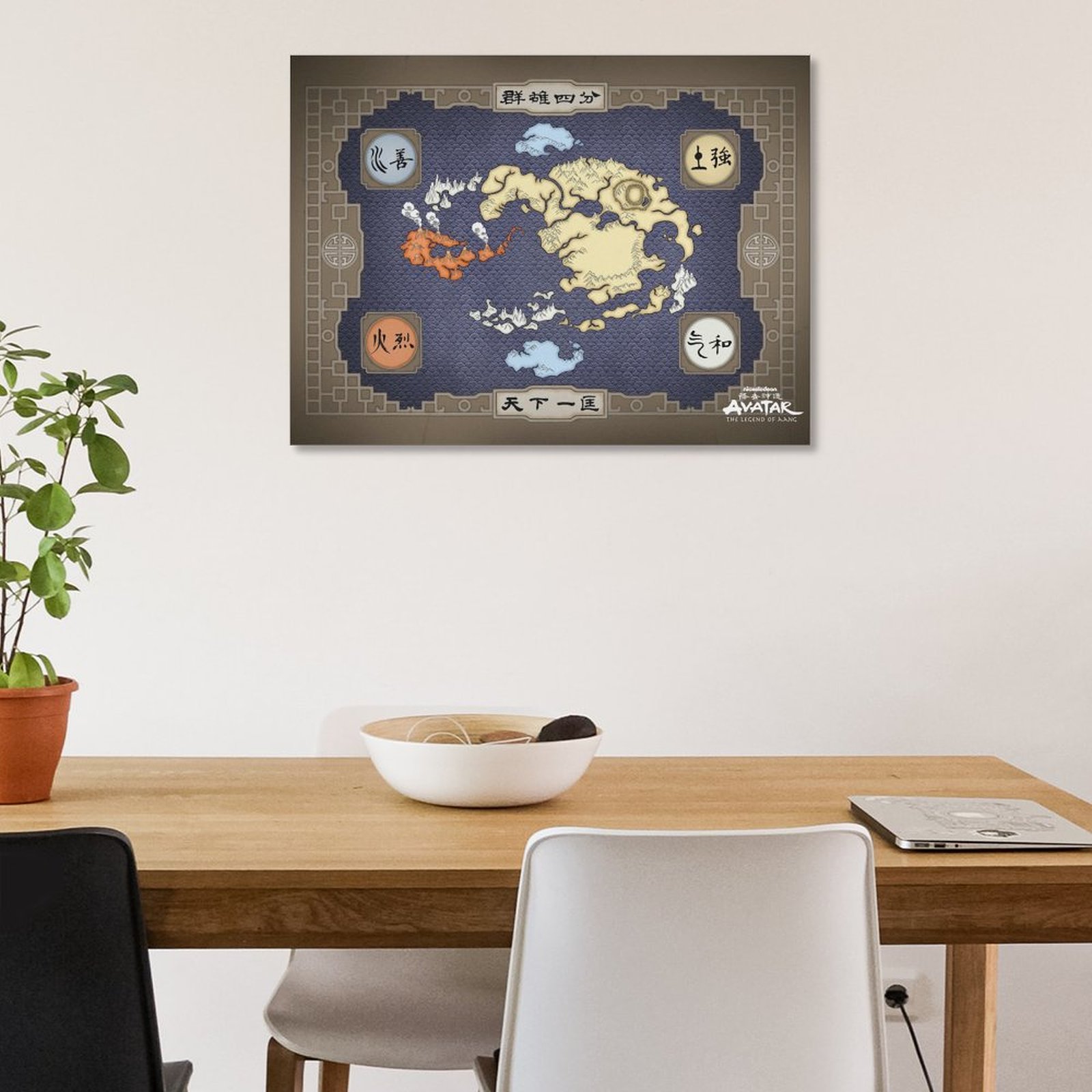 The Four Nations Map