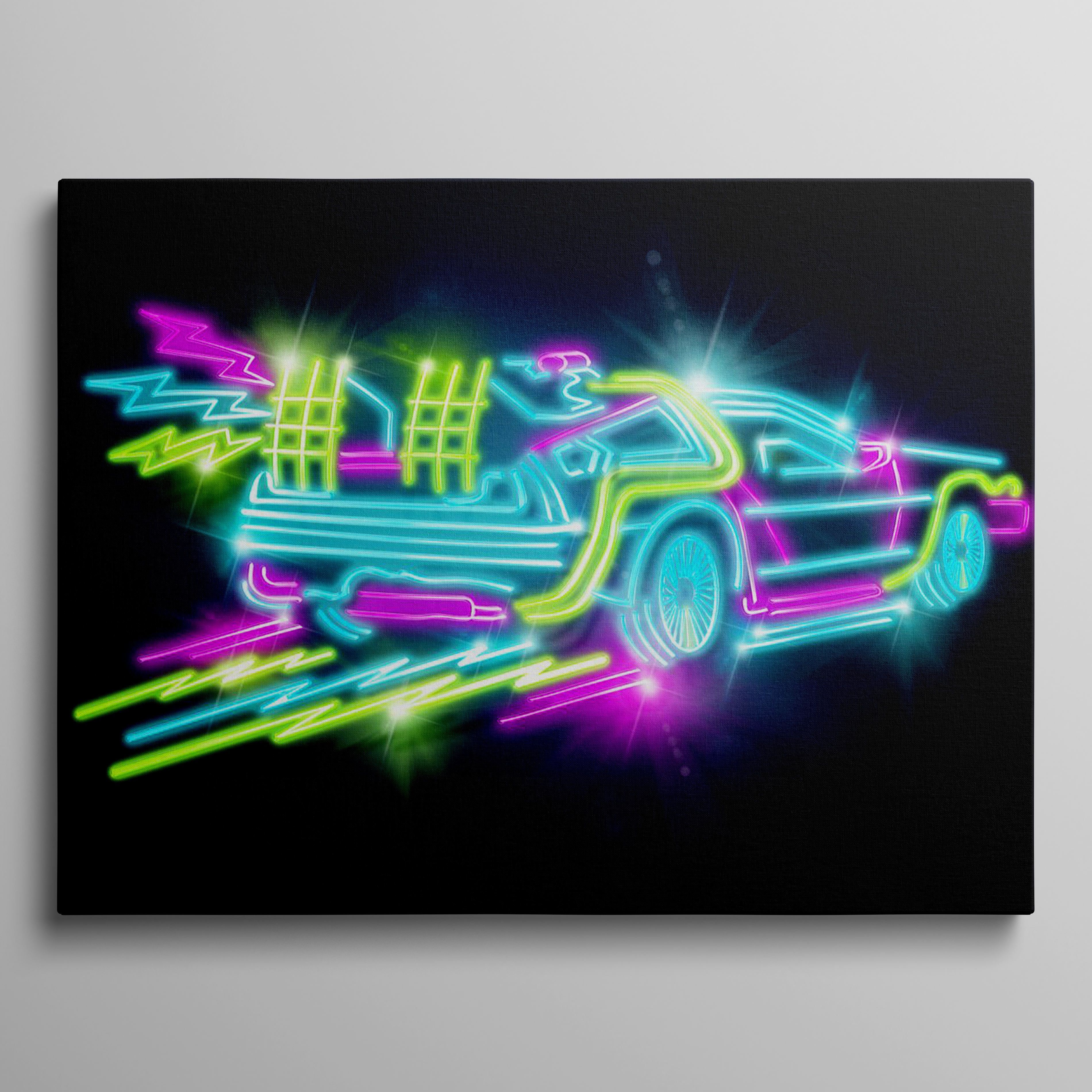 At the speed of light