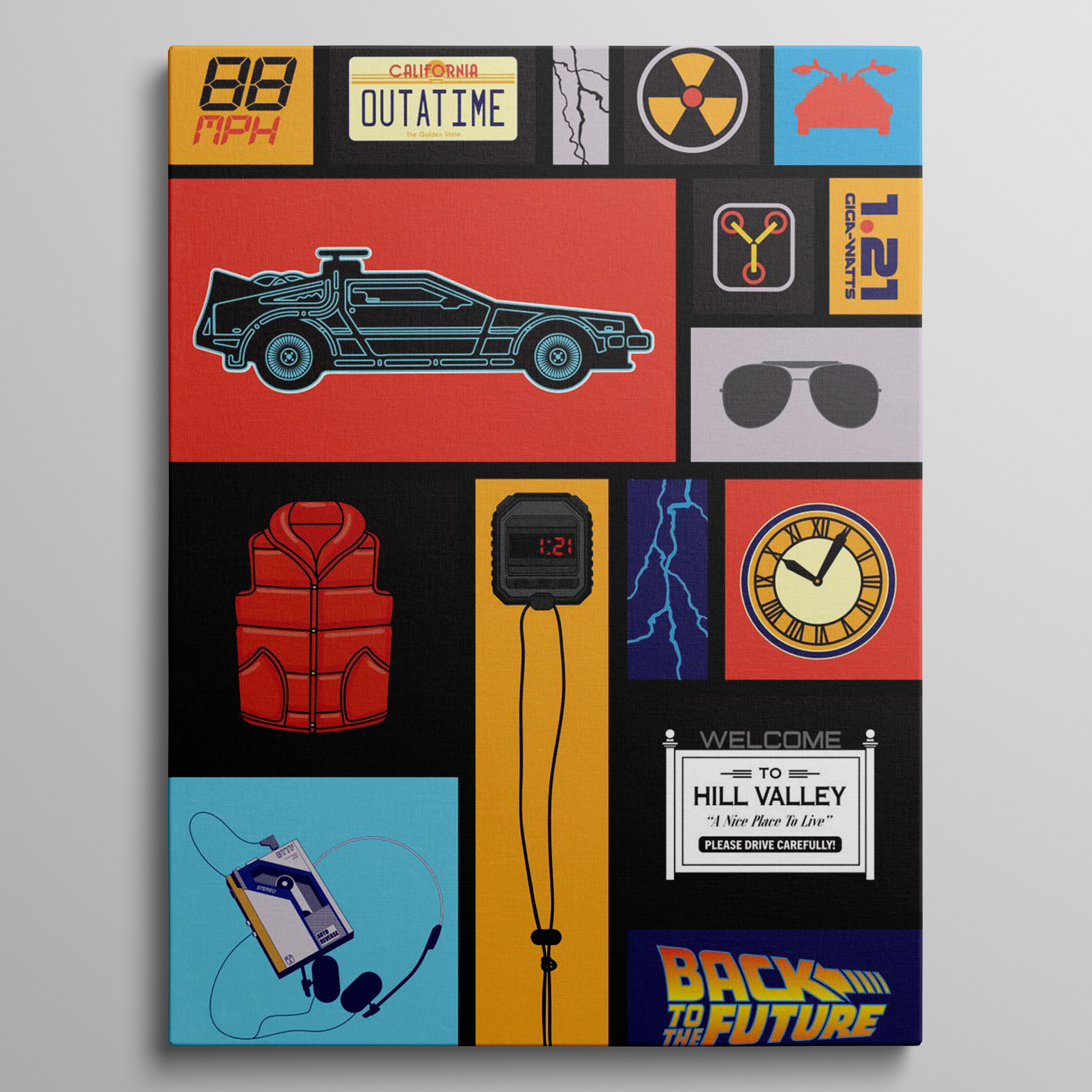Back to the Future Graphic