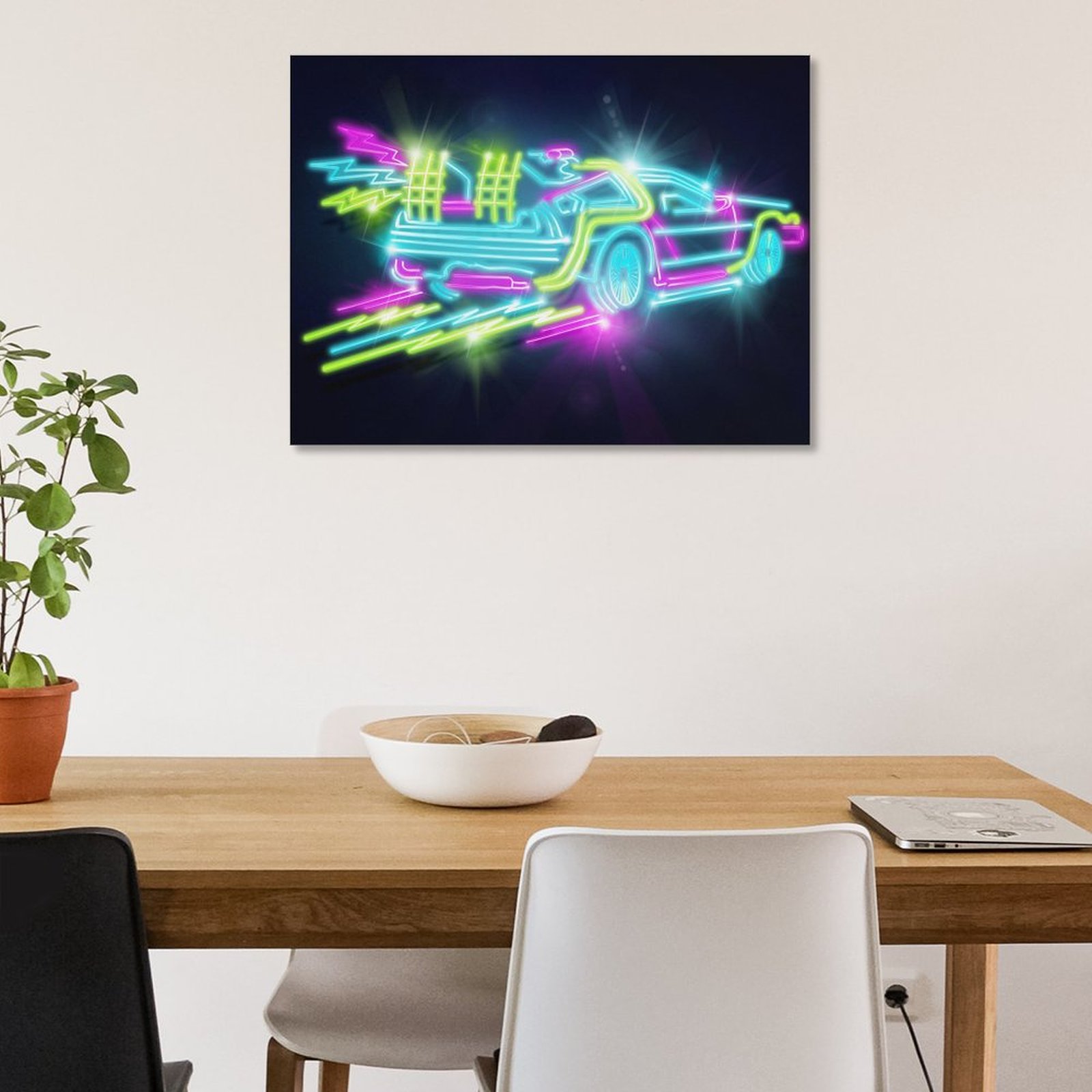 At the speed of light