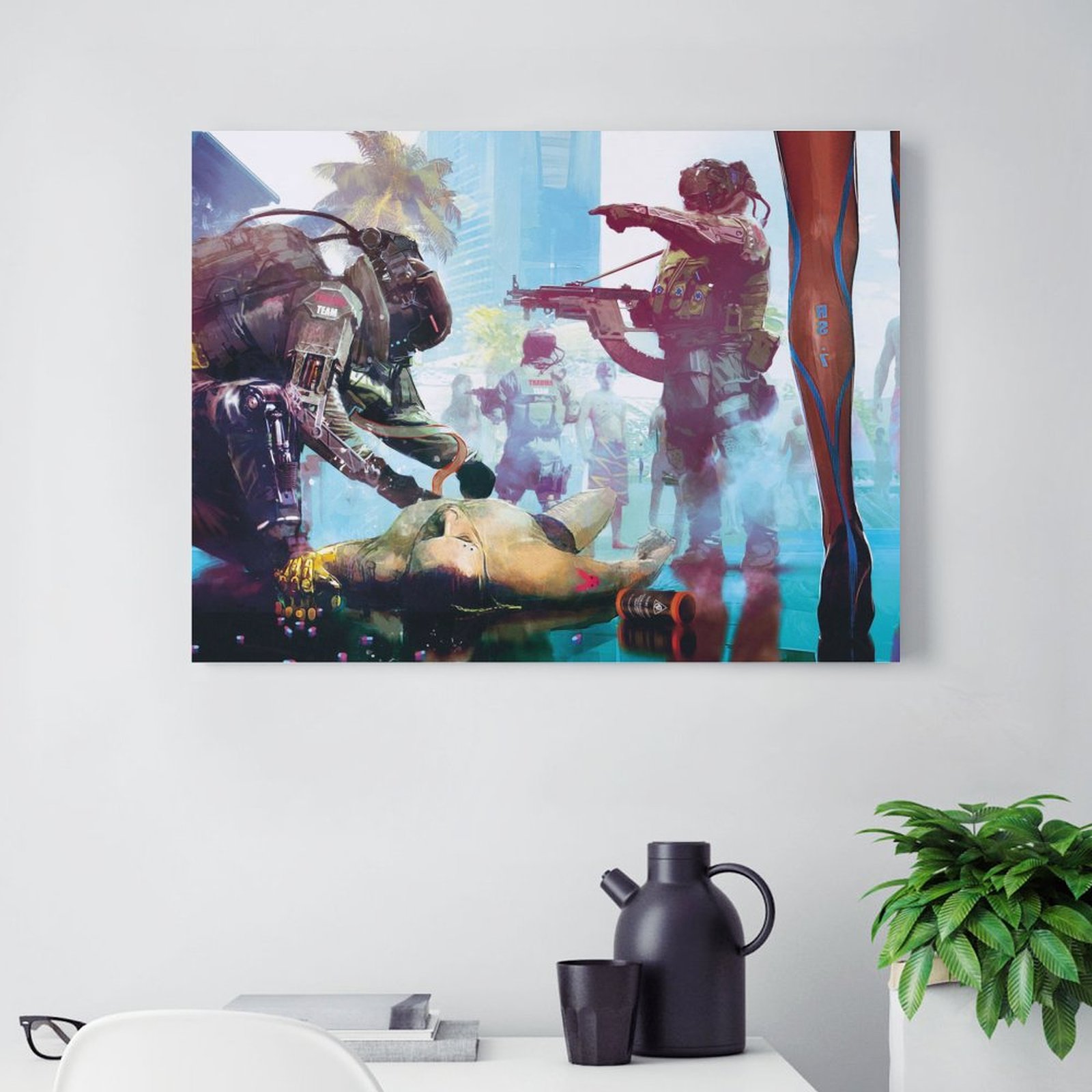 Trauma team in action