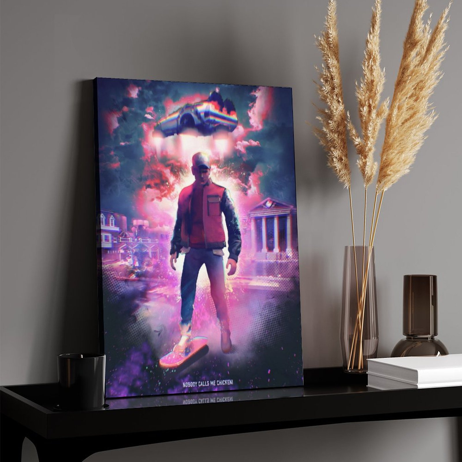 Nobody calls me chicken!