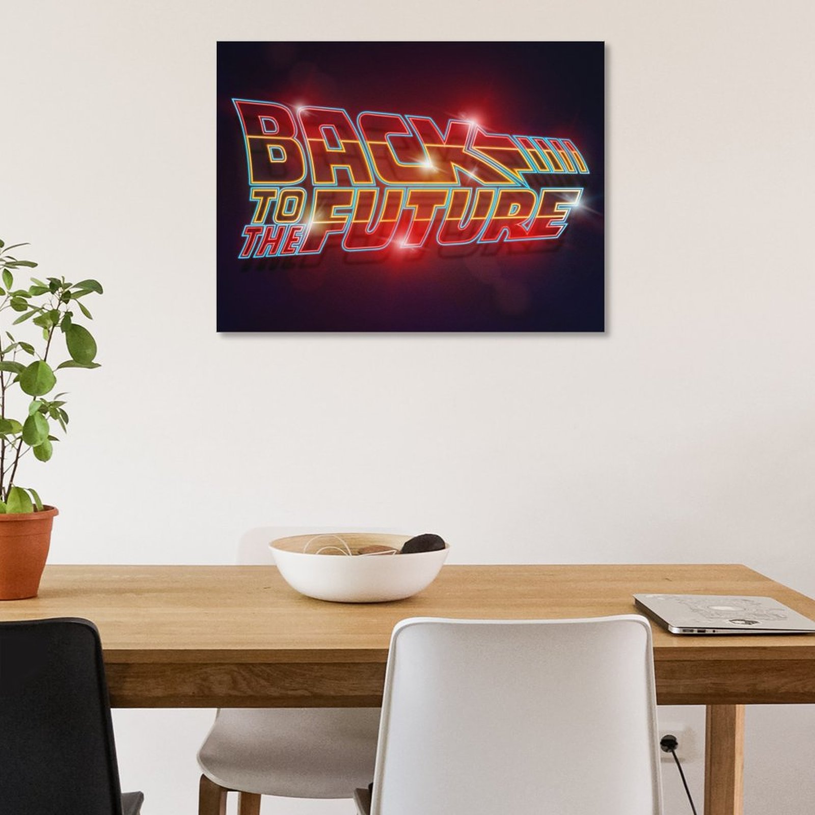 Back to the future neon