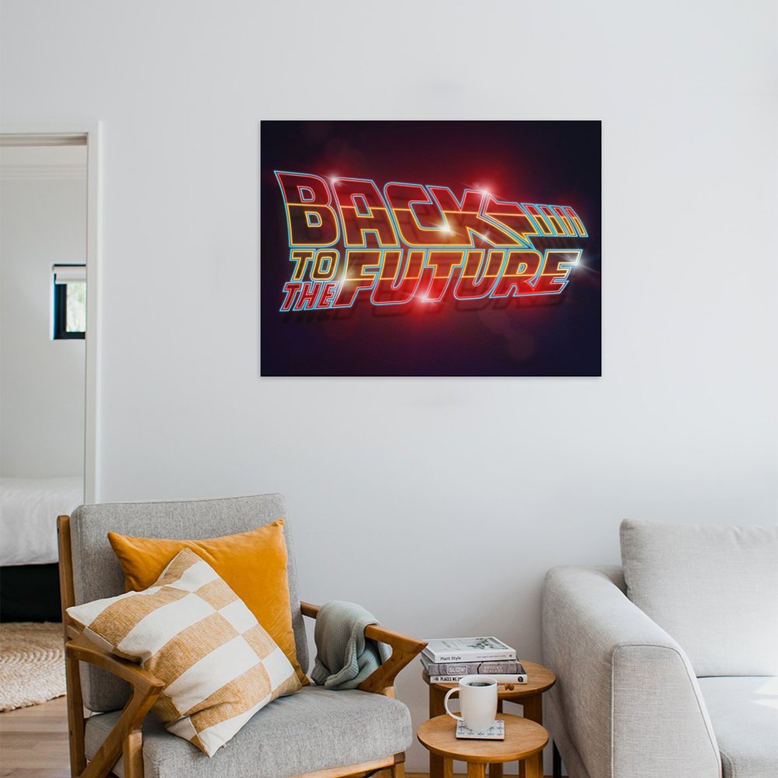 Back to the future neon