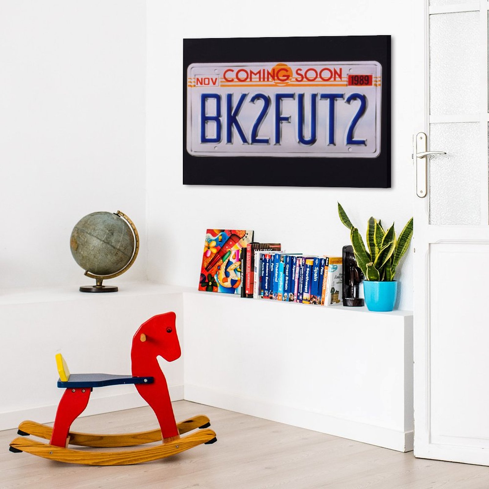 Back To The Future Plate