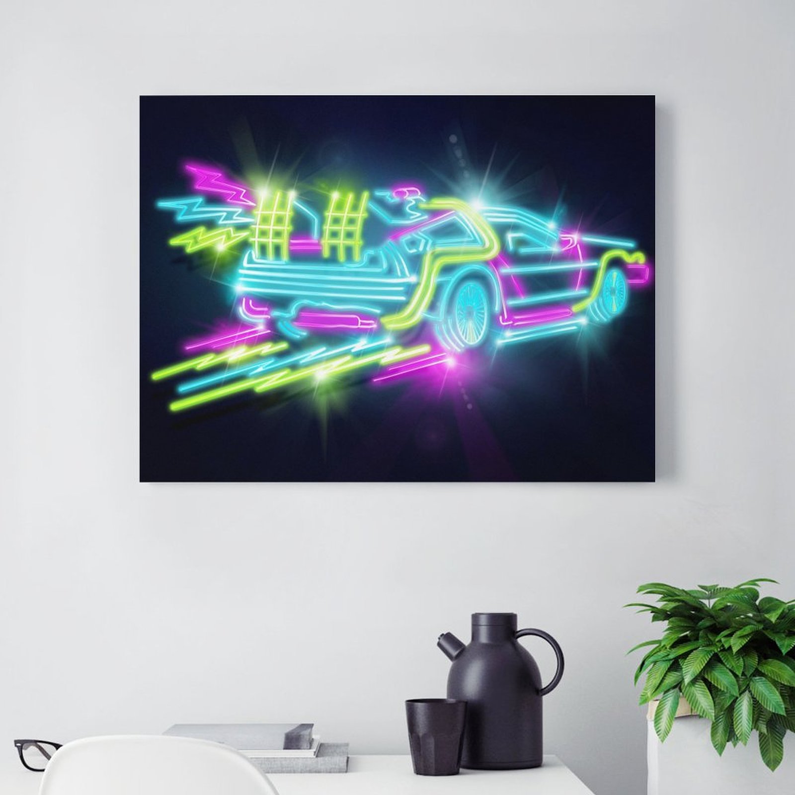 At the speed of light