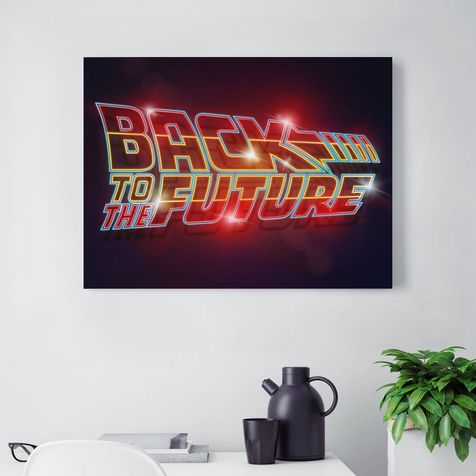 Back to the future neon