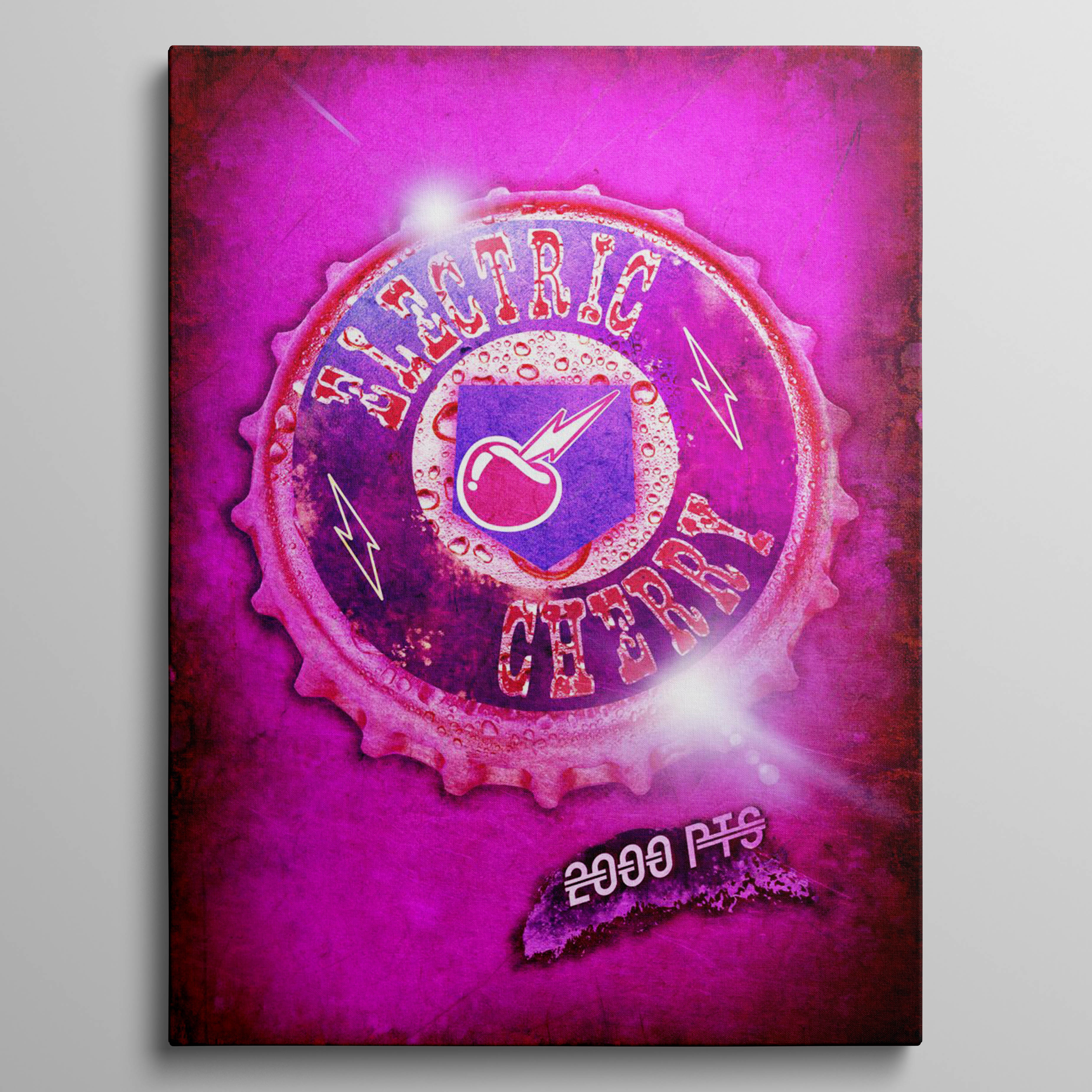 Electric Cherry Bottle Cap