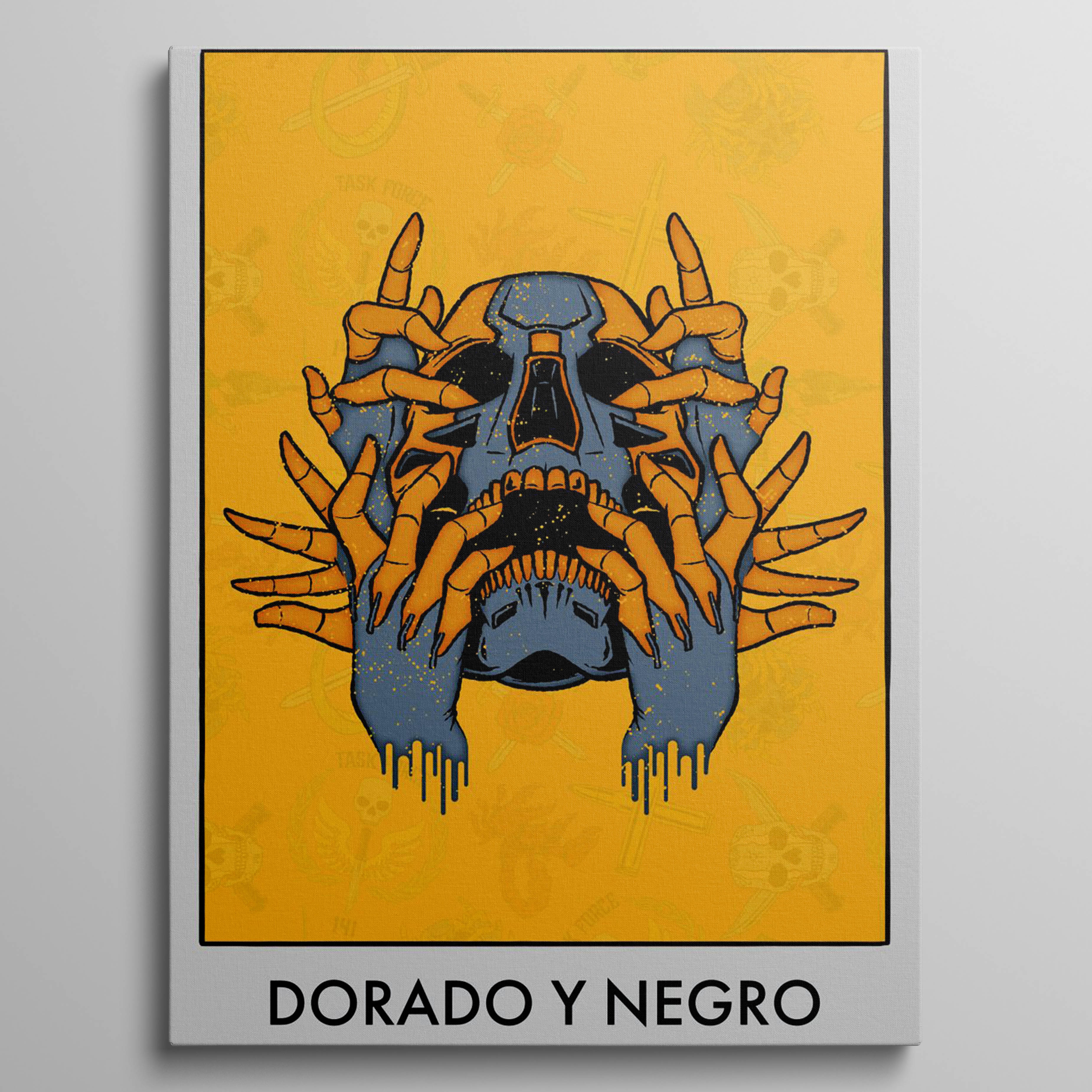 Dorado y Negro